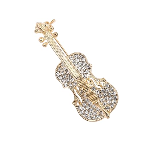 Künstler Musical Violin Pin Retro Designs Schmuckzubehör Für Trendige Frauen Täglich Tragen Besondere Anlässe Violin Brosche von Geavonyg