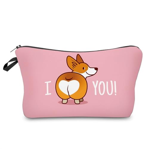 Langlebige Reisetaschen Tragen Ihre Gegenstände Mit Den Cartoon Druck Make Up Beutelstiften Für Mädchen Stilvoll von Geavonyg