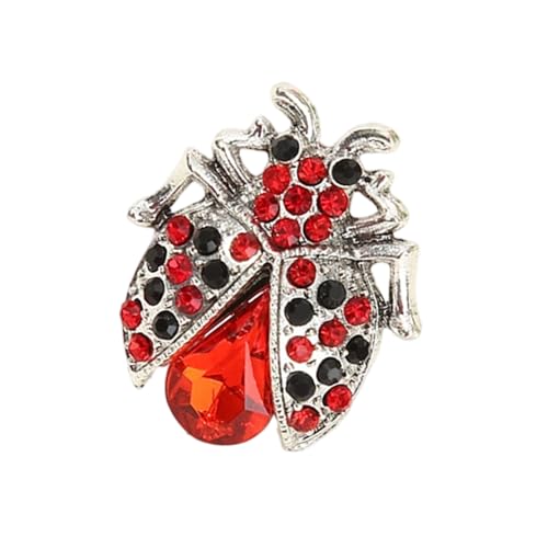 Leichtgewichtige Legierungsgogga Schmuckbrosche Pin Mit Schillernden Strassstiche Brustverzierung Für Party Kleidung Trendy Bag Charme Corsage Pin von Geavonyg