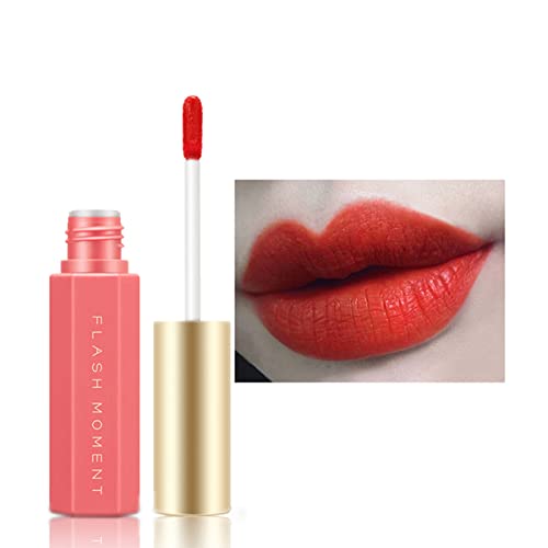 Lipgloss Samtig Wasserdichtes Langlebiger Mattem Liquiden Lippenstift Hochpigmentiert Für Frauen Mädchen Mattes Flüssigkeits Make Up Set Wasserdicht von Geavonyg