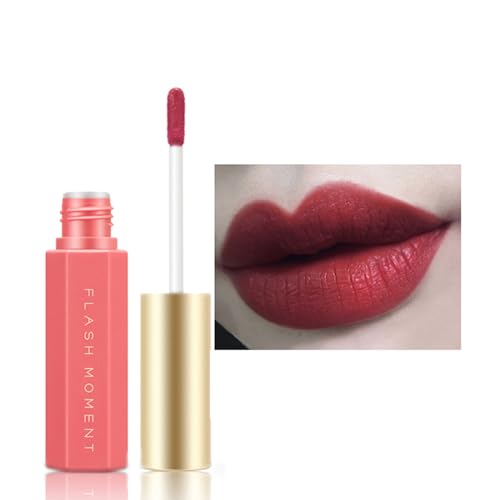Lipgloss Samtig Wasserdichtes Langlebiger Mattem Liquiden Lippenstift Hochpigmentiert Für Frauen Mädchen Mattes Flüssigkeits Make Up Set Wasserdicht von Geavonyg