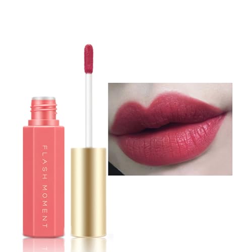 Lipgloss Samtig Wasserdichtes Langlebiger Mattem Liquiden Lippenstift Hochpigmentiert Für Frauen Mädchen Mattes Flüssigkeits Make Up Set Wasserdicht von Geavonyg