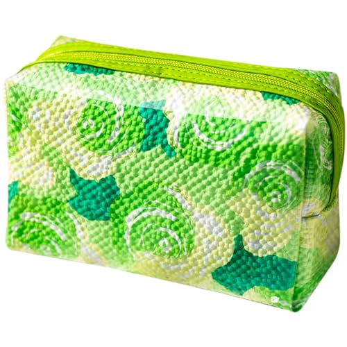 Make Up Beutel Mit Großer Kapazität Blumendruck Kosmetische Reisetielne Waterdichte Organisator Für Student Blumendruck Großer Kapazität Toiletten Make Up Für Frauen Mädchen von Geavonyg