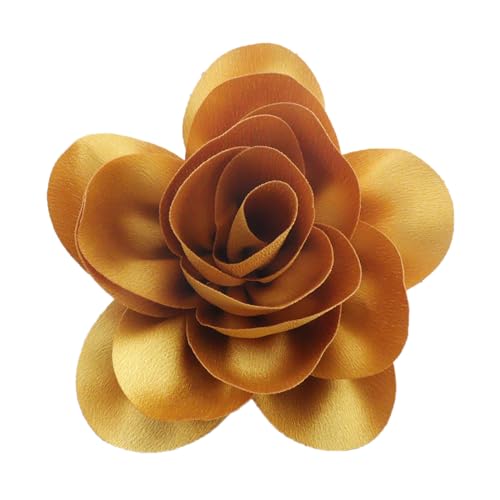 Mode 14 Cm Blumenanlagen Pin Elegantes Corsage Stylish Accessoire Für Frauen Elegante Schwarze von Geavonyg