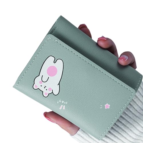 Mode Brieftaschen Für Frauen Und Mädchen Kleine Geldbörsen Coin Bags Kartenhalter PU Leder Geldbeutel Koreanische Stile Wechseln Sie PU Lederwechsel Kleine Brieftasche Koreanische Stile Wallet Mit von Geavonyg