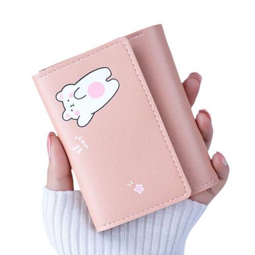 Mode Brieftaschen Für Frauen Und Mädchen Kleine Geldbörsen Coin Bags Kartenhalter PU Leder Geldbeutel Koreanische Stile Wechseln Sie PU Lederwechsel Kleine Brieftasche Koreanische Stile Wallet Mit von Geavonyg
