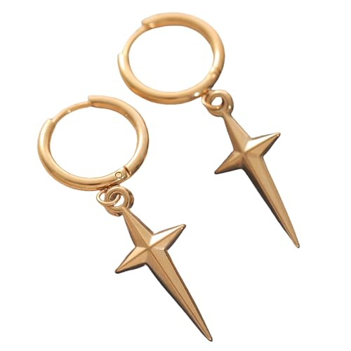 Mode Legierungsstar Hoop Ohrringe Für Frauen Multifauntal Ohrohrschmuck Jeden Anlass Tägliche Hochzeit Frauen von Geavonyg