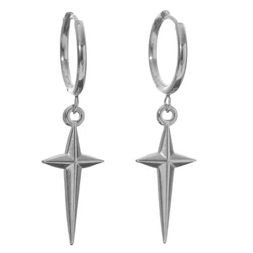 Mode Legierungsstar Hoop Ohrringe Für Frauen Multifauntal Ohrohrschmuck Jeden Anlass Tägliche Hochzeit Frauen von Geavonyg