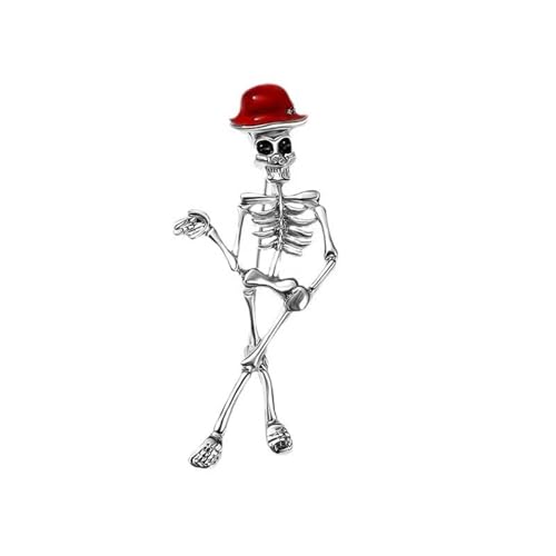 Mode Schädelbrosche Für Frauen Gothic Legierung Schmuck Sichern Verschluss Modische Statement VERSATILE WEAR GESPEKT GOTHISCHEN Schädelschmuck Schmuck von Geavonyg