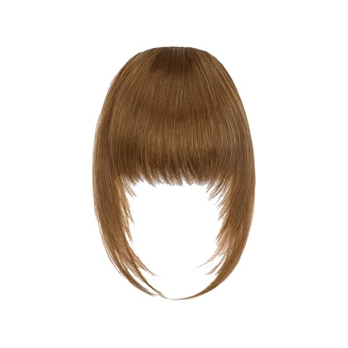 Natürlich Aussehender Clip In Fransenhaarbacken Unsichtbare Haarerweiterung Für Frauen Tägliche Verschleiß Und Schnelle Frisuren Daily Wear Synthetic Bang von Geavonyg