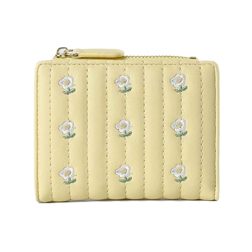 Praktische Kurze Geldbörse Kartenkoffer Schöne Blumenmünze Kleine Brieftasche Mit Haltertasche Für Tägliche Schöne Blumenwechsel Geldbörse Praktischer Tasche Mit von Geavonyg