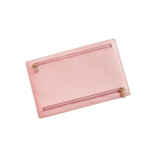 Premium PU Leather Travel Essentielle Organisatoren Reißverschluss Schließung Dokument Beschützer Karten Slots Bargeldspeicher Für Urlaubskreuzfahrt Business Trip Urlaub Essentieller Passkarten von Geavonyg