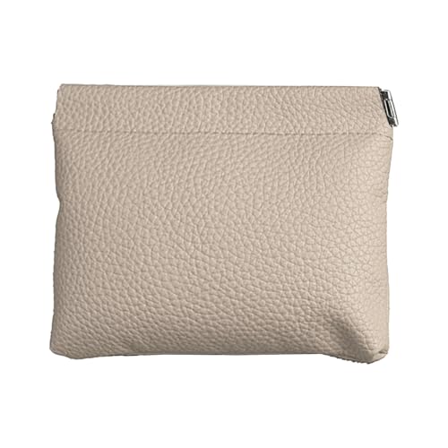 Pu Leder Münzbeutel Mit Starkem Rahmen Metall Springverschluss Easy Access Case Hältes Geschenk Für Frauen Mannbeutel von Geavonyg