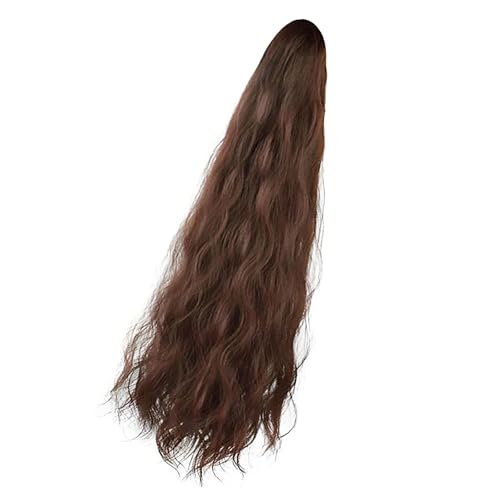 Realistischer Clip Auf Pferdeschwanzverlängerung Hitzebeständige Faser Natürliche Locken Perücken Haarteil Für Frauen Schnell Haarstyling Natürlicher Lockiger Haarerweiterung von Geavonyg