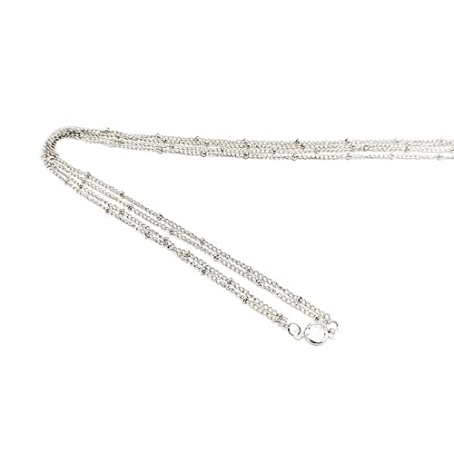 Retro Kettengürtel Für Frauen Weste Multilayer Long Kleider Taillengürtel Strasskristallbauch Silber Strasskettenkettenschmuck Frauen Taille von Geavonyg