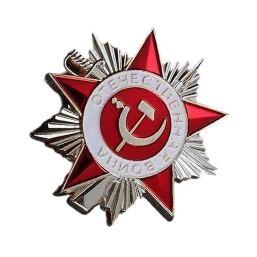 Retro Sowjetische Orden Des Patriotischen Krieges Insigniad Pin Der Aus Zineslegierung Tragbar Für Gedenkveranstaltungen Russische Kulturgeschenke Hergestellt Wurde von Geavonyg
