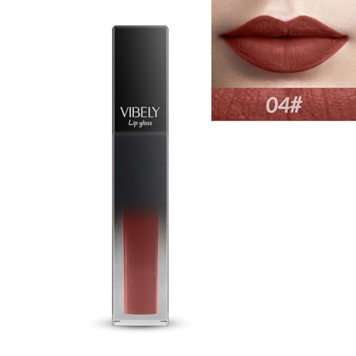 Samt Lippenstift Nicht Stick Tasse Lipglasur Glänzend Wasserdichte Glänzend Lang Anhaltende Kosmetische Werkzeug Für Frauen Mädchen Make Up Gloss Bulk von Geavonyg