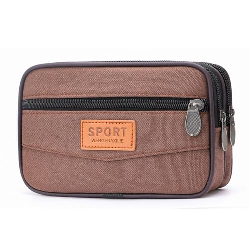 Sichere Und Praktische Mobilfunkbeutel Aus Canvas Schützen Sie Ihr Telefon Und Wertsachen. von Geavonyg