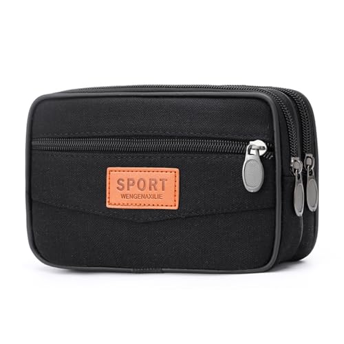 Sichere Und Praktische Mobilfunkbeutel Aus Canvas Schützen Sie Ihr Telefon Und Wertsachen. von Geavonyg