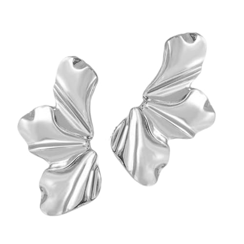 Stilvolle Frauenohrringe Mit Unverwechselbaren Blütenblättern Formen Handwerk Von Komfortablen Legierungen Die Sich Hervorragend Für Alltägliche Gelegenheitsverkehrsohrringe Tätigen Lassen von Geavonyg