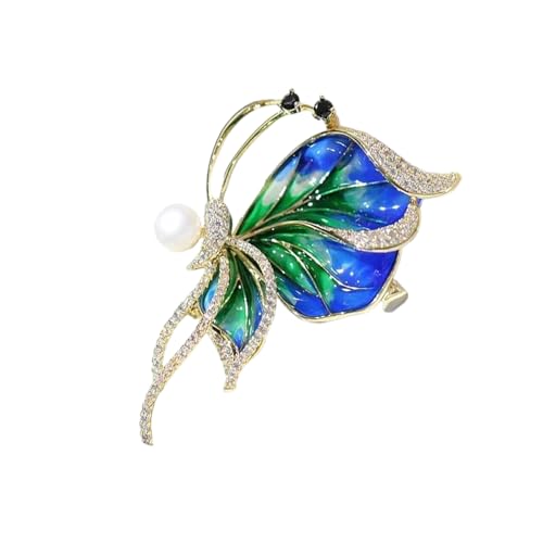 Stylish Cloisonne Schmetterlingsbrosche Frauen Kleidung Dekoration Schalstift Accessoire Schmuck Für Anzüge Und Schals Formelle Anlässe Brosche von Geavonyg