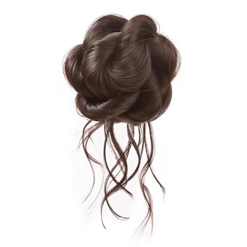 Synthetischer Haarstück Haarclip Für Mühelose Brötchen Frisuren Volumina Sicherer Natürlicher Look Hochtemperaturfaser Hochsteckfrisur Für Frauen von Geavonyg