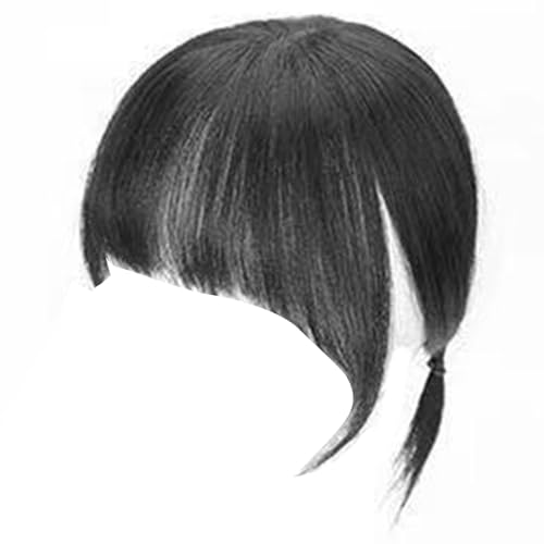 Toupee Ersatzknalls Flach Ordentliches Haar Für Tägliche Wear Frauen Fransenverlängerungen Fügen Sie Volumes Clip In Human Hinzu von Geavonyg
