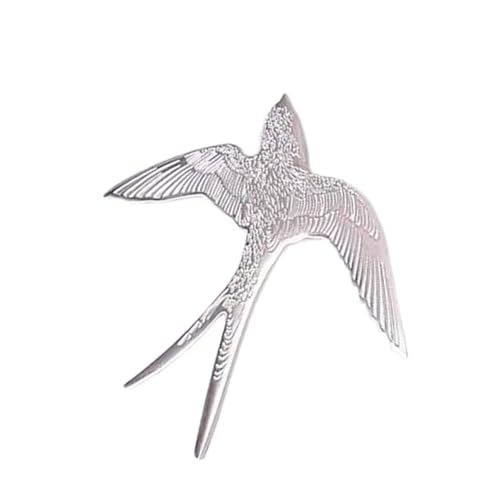Trendy Alloy Swallow Brosche Unisex Fashion Laple Pin Accessor von Geavonyg