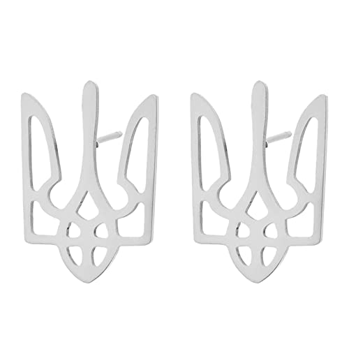 Ukraine National Ohrringe Handgefertigt Frauen Mädchen Fashion Piercing Ukraine Symbol Schmuck Geburtstagsgeschenk Ukrainische Flaggensteum Für Frauen von Geavonyg