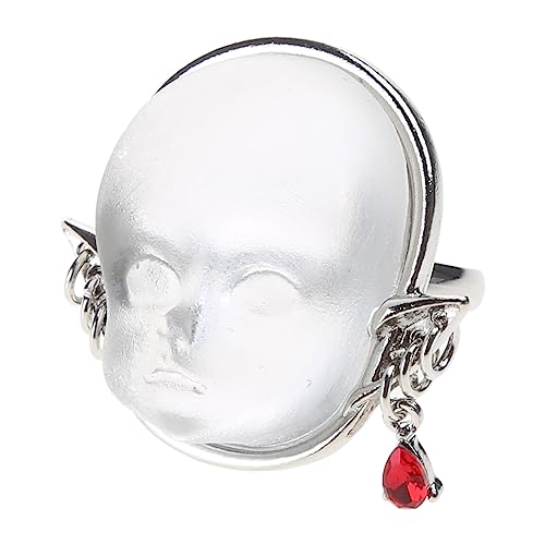 Verstellbare Ringe Ehering Baby Gesicht Dating Legierungsmaterial Offener Fingerschmuck Geschenk Für Frauen Mädchen Offene Ringe Für Frauen von Geavonyg