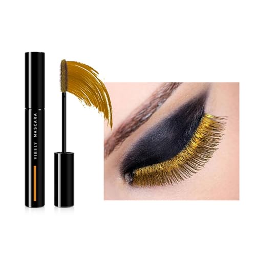 Wasserdichte Farbige Mascara Farbe Langlebig Farbenfroh Für Wimpern 4D Faser Wimpernfarbe Mascara Für Wimpern von Geavonyg