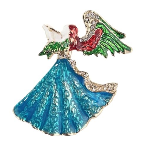 Zarte Strasssteine Brosche Partykleid Pin Einzigartiger Engel Brosche Geeignet Die Für Frauen Geeignet Sind von Geavonyg