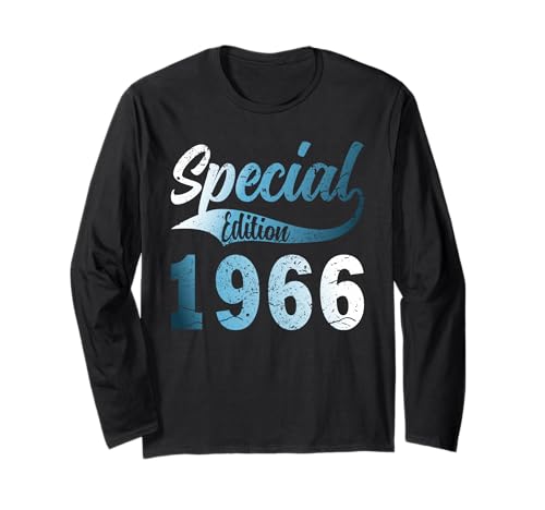 Jahrgang 1966 Geburtstag Design Frauen Männer geboren 1966 Langarmshirt von GebGesch 1966 Geburtstag Geschenke