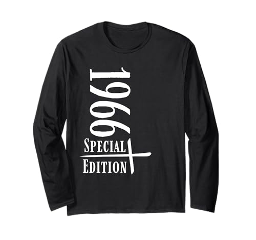 Jahrgang 1966 Geburtstag Design Frauen Männer geboren 1966 Langarmshirt von GebGesch 1966 Geburtstag Geschenke