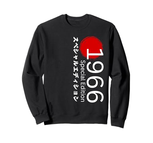 Jahrgang 1966 Geburtstag Design Frauen Männer geboren 1966 Sweatshirt von GebGesch 1966 Geburtstag Geschenke