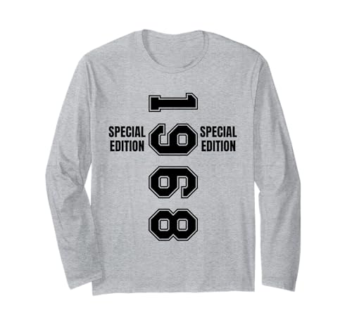 Jahrgang 1968 Geburtstag Design Frauen Männer geboren 1968 Langarmshirt Jahrgang 1968 Geburtstag Design Frauen Männer geboren 1968 Langarmshirt von GebGesch 1968 Geburtstag Geschenke