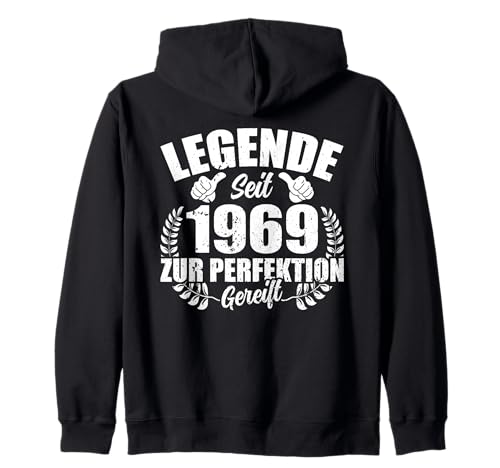 Jahrgang 1969 Geburtstag Design Frauen Männer geboren 1969 Kapuzenjacke von GebGesch 1969 Geburtstag Geschenke