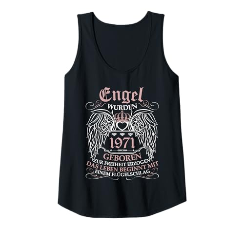 Damen Jahrgang 1971 Geburtstag Design Frauen geboren 1971 Tank Top Damen Jahrgang 1971 Geburtstag Design Frauen geboren 1971 Tank Top von GebGesch 1971 Geburtstag Geschenke