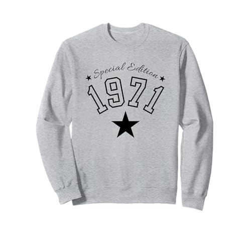Jahrgang 1971 Geburtstag Design Frauen Männer geboren 1971 Sweatshirt von GebGesch 1971 Geburtstag Geschenke