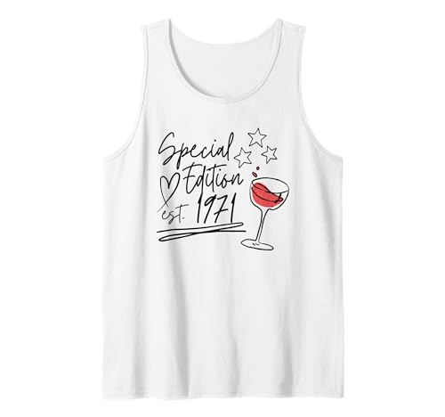 Jahrgang 1971 Geburtstag Design Frauen Männer geboren 1971 Tank Top Jahrgang 1971 Geburtstag Design Frauen Männer geboren 1971 Tank Top von GebGesch 1971 Geburtstag Geschenke