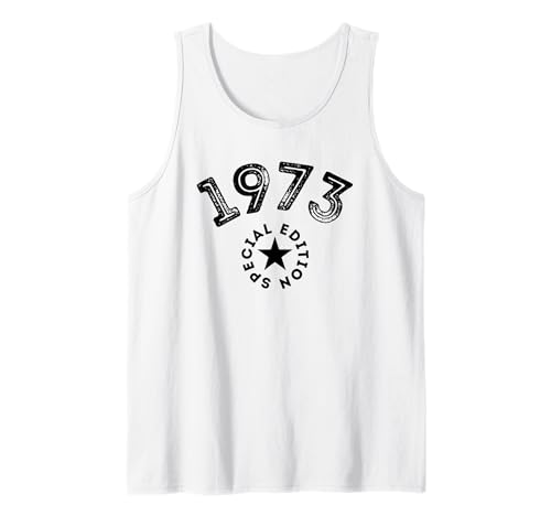 Jahrgang 1973 Geburtstag Design Frauen Männer geboren 1973 Tank Top von GebGesch 1973 Geburtstag Geschenke
