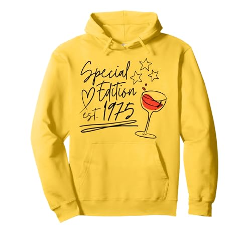 Jahrgang 1975 Geburtstag Design Frauen Männer geboren 1975 Pullover Hoodie von GebGesch 1975 Geburtstag Geschenke