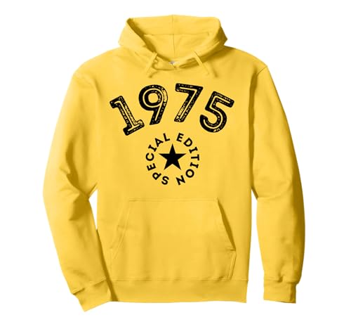 Jahrgang 1975 Geburtstag Design Frauen Männer geboren 1975 Pullover Hoodie von GebGesch 1975 Geburtstag Geschenke