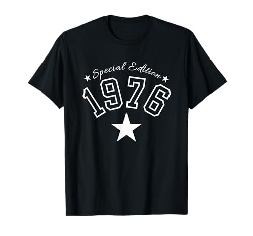 Jahrgang 1976 Geburtstag Design Frauen Männer geboren 1976 T-Shirt Jahrgang 1976 Geburtstag Design Frauen Männer geboren 1976 T-Shirt von GebGesch 1976 Geburtstag Geschenke