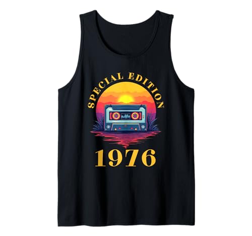 Jahrgang 1976 Geburtstag Design Frauen Männer geboren 1976 Tank Top von GebGesch 1976 Geburtstag Geschenke