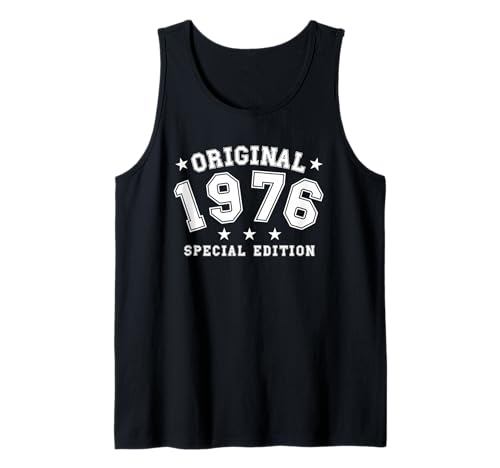 Jahrgang 1976 Geburtstag Design Frauen Männer geboren 1976 Tank Top Jahrgang 1976 Geburtstag Design Frauen Männer geboren 1976 Tank Top von GebGesch 1976 Geburtstag Geschenke