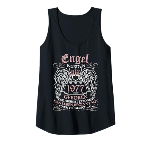 Damen Jahrgang 1977 Geburtstag Design Frauen geboren 1977 Tank Top von GebGesch 1977 Geburtstag Geschenke
