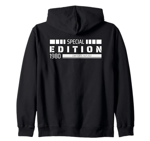 Jahrgang 1980 Geburtstag Design Frauen Männer geboren 1980 Kapuzenjacke Jahrgang 1980 Geburtstag Design Frauen Männer geboren 1980 Kapuzenjacke von GebGesch 1980 Geburtstag Geschenke