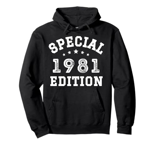 Jahrgang 1981 Geburtstag Design Frauen Männer geboren 1981 Pullover Hoodie Jahrgang 1981 Geburtstag Design Frauen Männer geboren 1981 Pullover Hoodie von GebGesch 1981 Geburtstag Geschenke