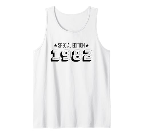 Jahrgang 1982 Geburtstag Design Frauen Männer geboren 1982 Tank Top Jahrgang 1982 Geburtstag Design Frauen Männer geboren 1982 Tank Top von GebGesch 1982 Geburtstag Geschenke